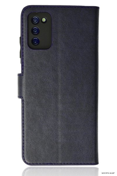 New Face حافظة SPT-GLD Newface Galaxy A03S Kılıf Tr S Plus (191727) - أزرق داكن