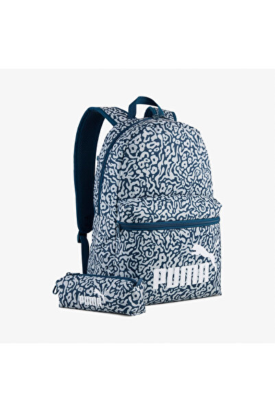 Puma Phase Aop Unisex Yeşil Sırt Çantası