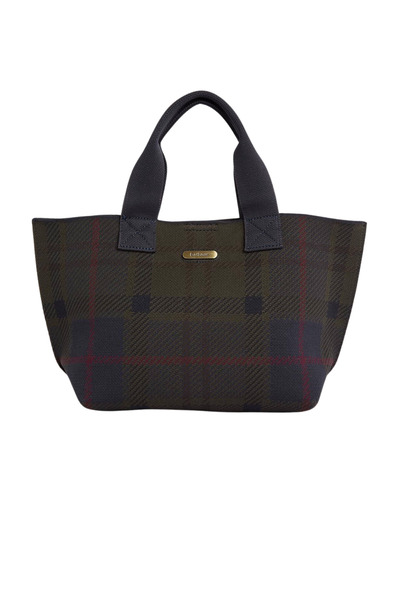 Barbour Layla Tartan Mini Kol Çantası TN43 Shadow Classic Tartan