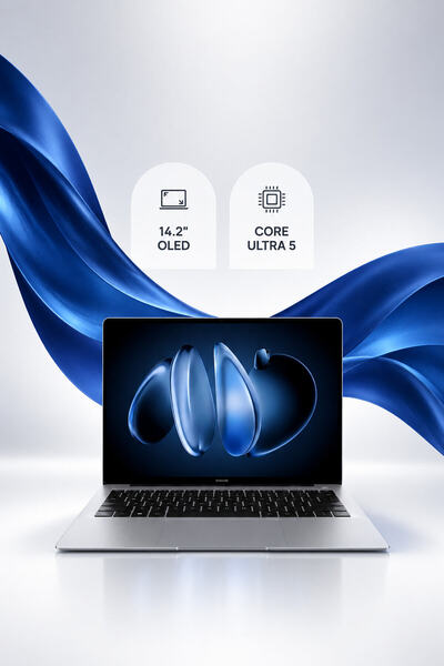 Huawei MateBook 14 Intel Core Ultra 5 125H 16 GB Ram 512 GB SSD 14.2" OLED Do...