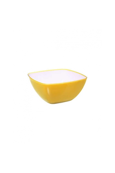 Plastona Κίτρινο μπολ πολυστερίνης 14Χ14Χ6.6