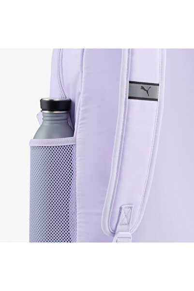 Puma Sırt Çantası Lila Okul Çantası Günlük Spor Çantası Hafif Ergonomik En: 30 cm, Boy: 44 cm, Derinlik: 14 cm