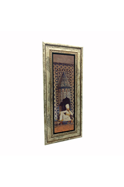 Sadrazam Osman Hamdi Bey - Coffee Stove Table Printed Natural Stone Table 20X...