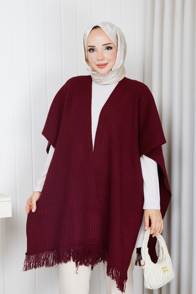 Pamuk Butik Women's Tight Woven Knitwear Shawl