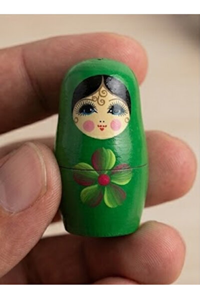 LRS STORE Wooden Matryoshka Doll Set of 5 – Nesting Russian Dolls Hand Painte...