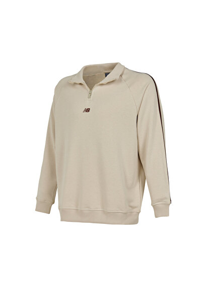 New Balance MNC3608 Bej Erkek Sweatshirt