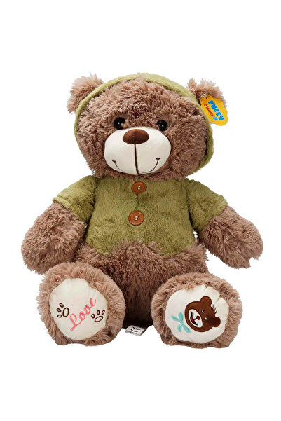 Feyza Oyuncak Cute Plush Bear with T-Shirt |   0+ Years Old |   43 cm |   Emo...