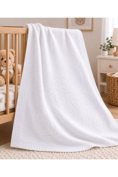 Generic Brand Newborn Knitted Baby Blanket