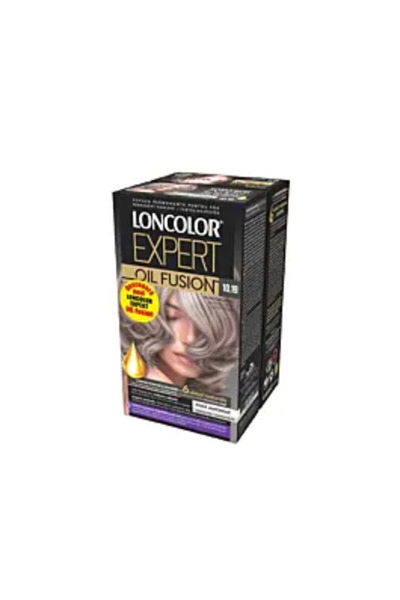 Loncolor Expert Oil Fusion 10.19 Blond Argintiu Pachet Promoțional, 2 bucăți