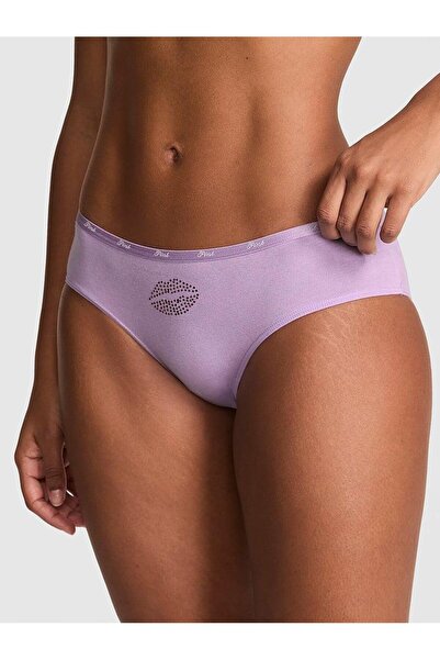 PINK Logolu Pamuklu Hiphugger Külot