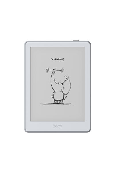 BOOX Go 6 (Gen II) E-Reader 6-Inch 300 PPI 3GB+32GB Android 11 - Grey