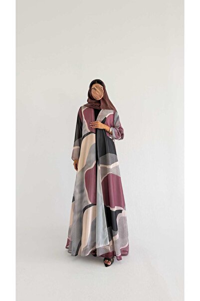 AYA MWT2098 - Summer Printed Abaya | عباية صيفية طباعة