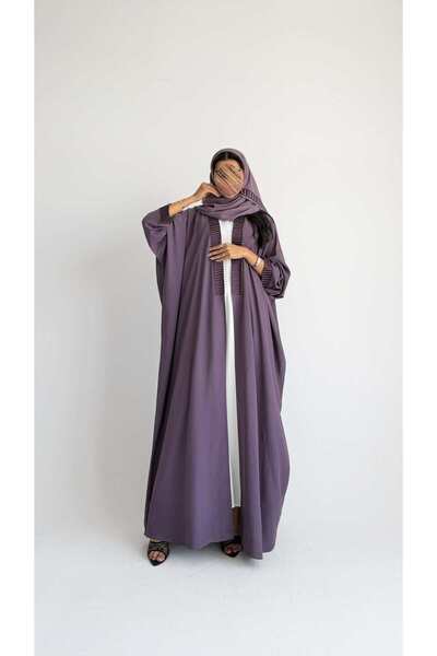 AYA MWT1217 - عباية بتطريز بالامام