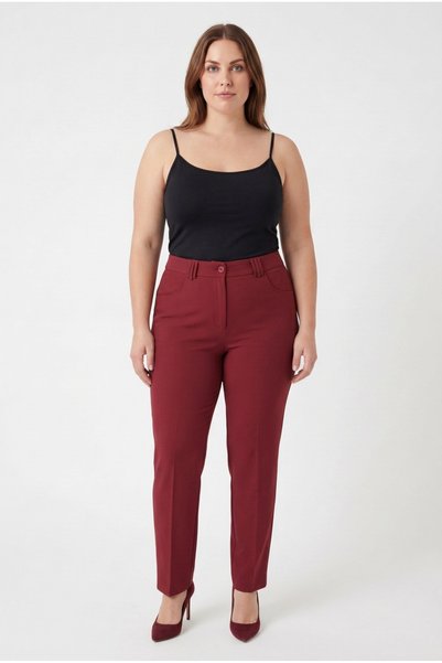 Roxxlen Pantaloni V&P cu bretele pentru femei de mărime mare