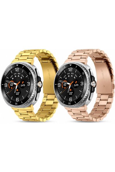 O Ozone (Pack of 2) Metal Band Compatible with Samsung Galaxy Watch 8 Band 40...