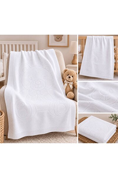 Generic Brand Newborn Knitted Baby Blanket