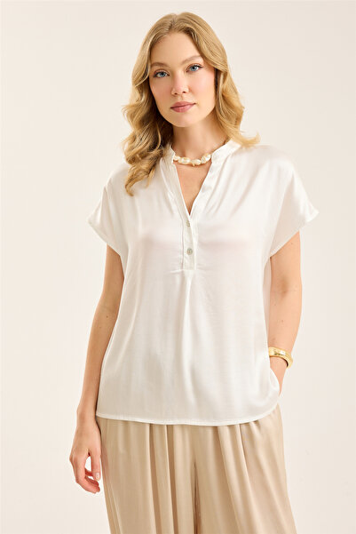 HomeStore Buttoned Blouse