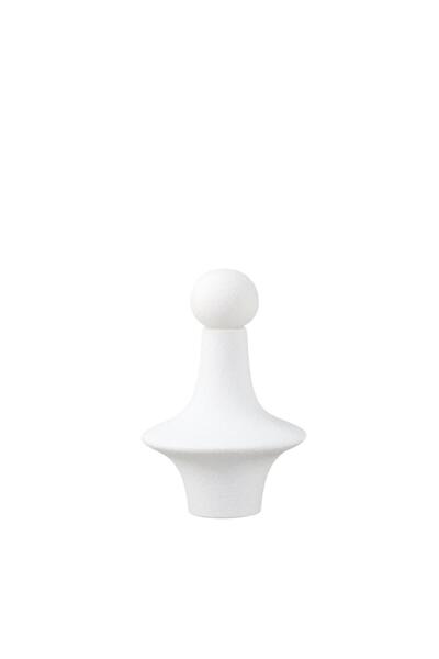 ESPIEL Κεραμικό Μπουκάλι Λευκό D16X24CM