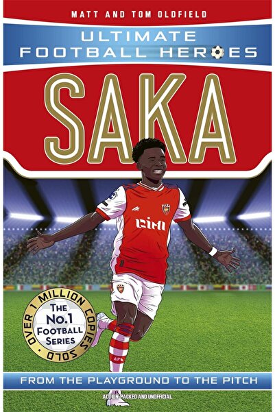 Dino Books Saka (Ultimate Football Heroes - The No.1 Football Series)