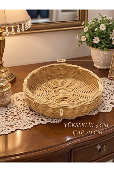 ROZMAR rattan el yapımı sepet