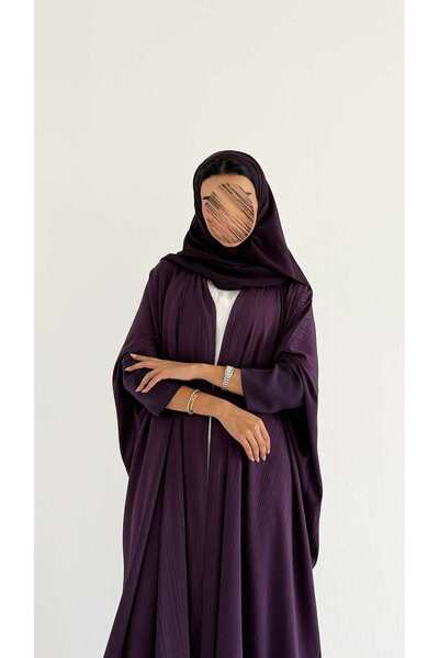 AYA Mwt1178 - Striped Abaya with Tuckwork