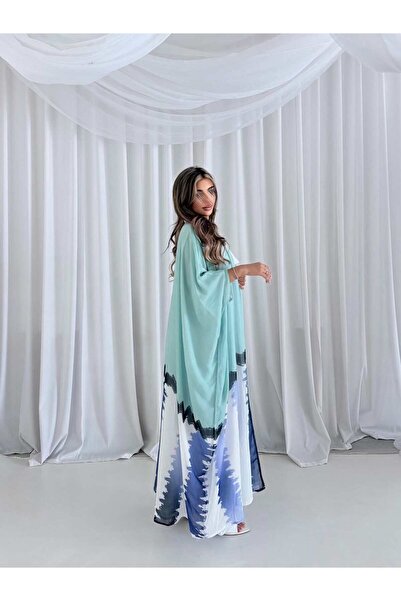 AYA Mwt5213 - Chiffon Printed Abaya