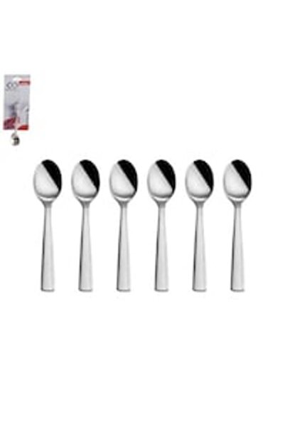 odjas Set linguri espresso, Orion, Inox, 6 buc, Argintiu