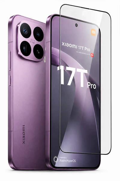 Balerion Xiaomi Mİ 17T Pro 6d Tam Kaplama (ANTİ STATİK) Ahize Toz korumalı Ek...