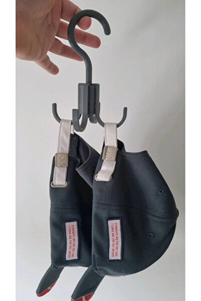 DU&ER 360 °   Rotating Bag Hanger Closet Organizer Bag and Accessory Holder