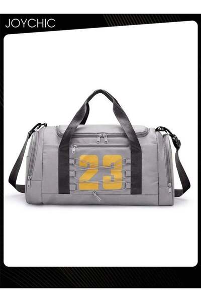 Joychic Graphic Printed Large Capacity Gym Sack Sport Bag Dry Wet Separated C...