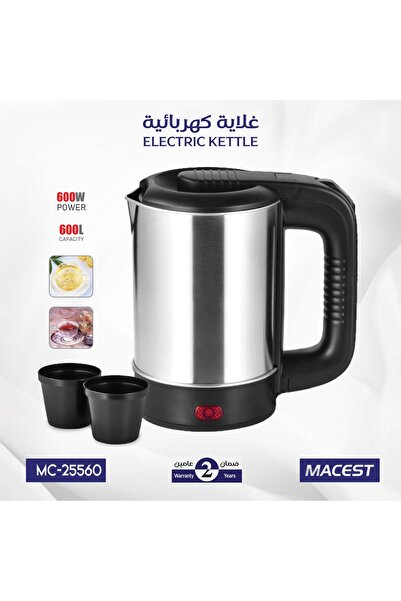 macest غلاية كهربائية (600 واط، 600 لتر)