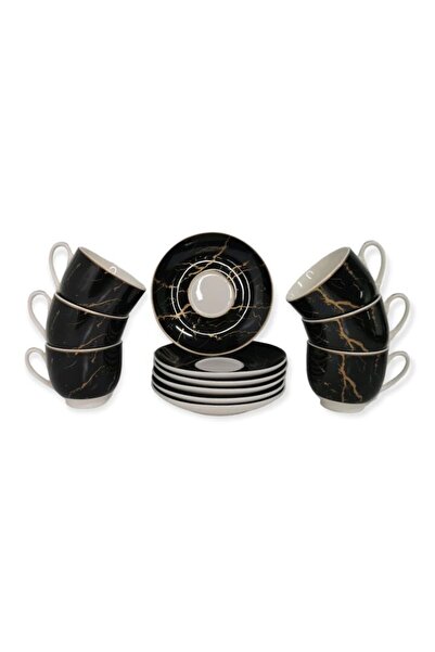 odjas Set 6 cesti de cafea, Gerlach, Portelan, 350 ml