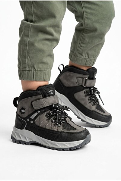 Gönbeler Boys' Winter Boots with Velcro, Waterproof, Warm, Non-Slip Sole, Ort...