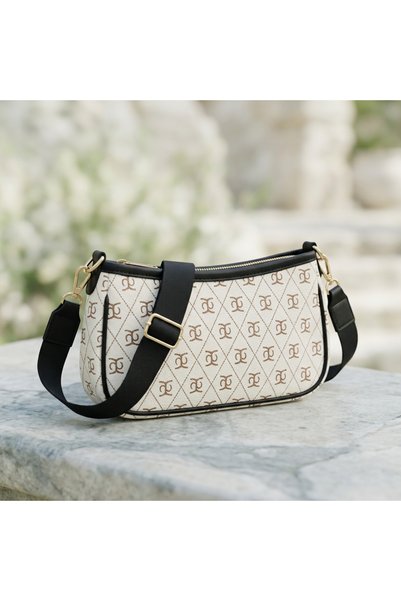 LİVORA Leather look women's shoulder bag