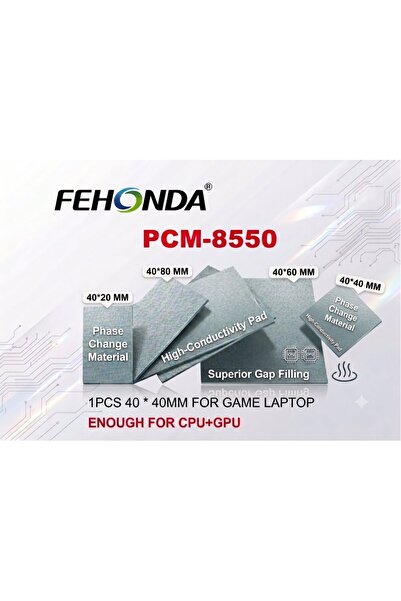 PCM8550 PTM 40x20x025 8.5W/Mk Faz Değişimli Thermal Pad/Macun