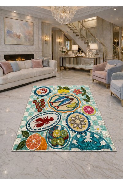 Rugs Modern Halı سجادة زخرفية حديثة منسوجة بنمط مختلط من SDT sdtamor1521