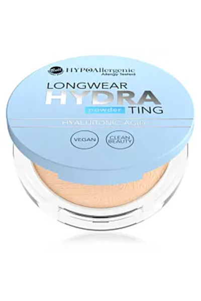 Bell Pudră compactă cu Acid Hialuronic, hidratantă, de lungă durată - 02 Bej ...