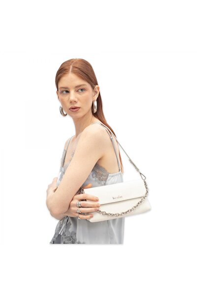 Benetton Bnt_1814 13X22X10 Kol Sı Beyaz Kadın Çanta