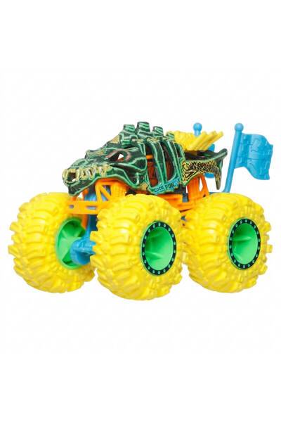 HOT WHEELS 1:64 Neon Die Cast Araba JMV39 - Jmv64 Skelesaurus