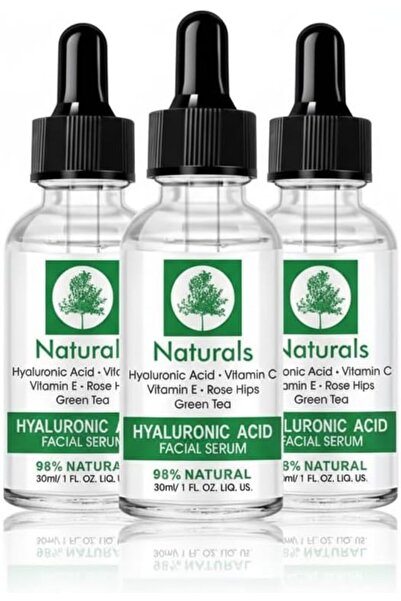 NATURALSHOP Naturals Hyaluronic Acid Face Serum with Vitamin C, Vitamin E, Ro...