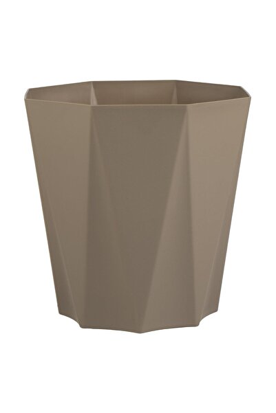 OEM Ghiveci Flori din Plastic Mocca Octogonal 25x25x24,5cm