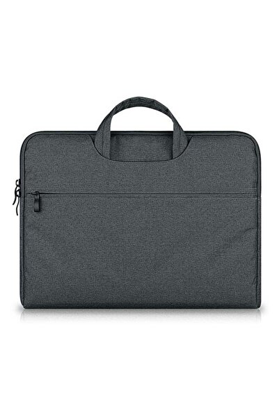 Generic Zipper Pouch Case Cover For Macbook Air Pro 13-Inch Deep Grey