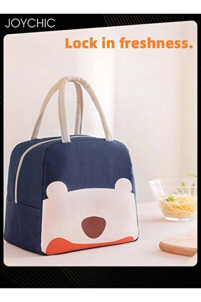 Joychic Lovely Cartoon Design Portable Lunch Bag Water and Oil Proof Food Ins...