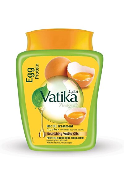 Vatika Ayurveda علاج فاتيكا ناتشورالز بزيت الحمام الزيتوني الساخن وبروتين الب...