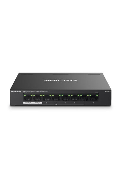 Mercusys MS108GP 7 Θύρες RJ45 Gigabit Μη διαχειριζόμενος διακόπτης PoE