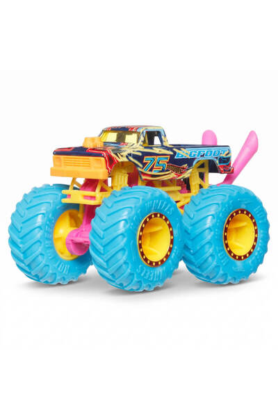 HOT WHEELS 1:64 Neon Die Cast Araba JMV39 - Jmv62 Bigfoot