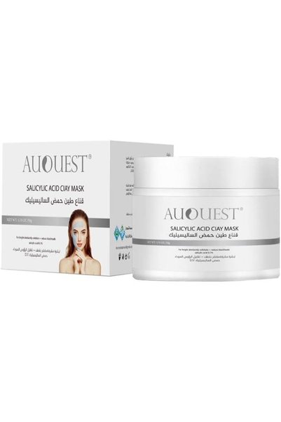 Auquest قناع الطين بحمض الساليسيليك 50 جرام