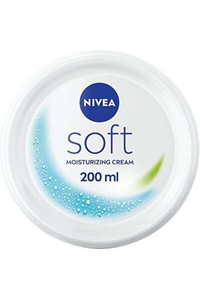 Nivea Body كريم نيفيا سوفت المرطب، مرطب للوجه والجسم واليدين مع فيتامين إي وز...
