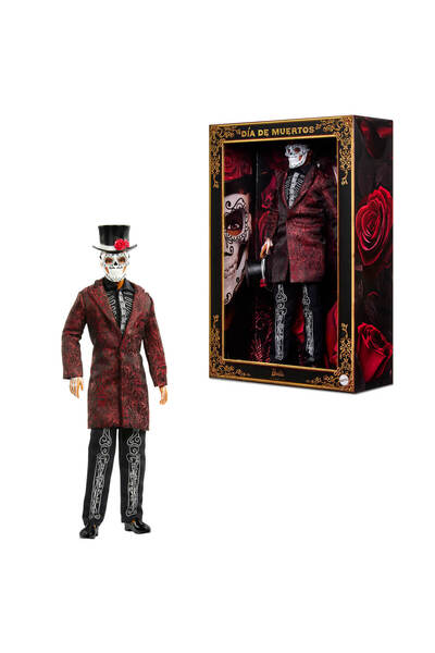 Barbie İmzası Dia De Muertos 2026 Ken Bebek JJX97