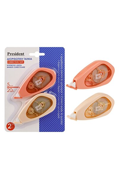 OEM Set Benzi Corectoare Roz Somon 20mx5mm President - 2buc